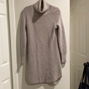 Aritzia turtleneck sweater dress